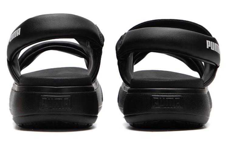 (WMNS) PUMA Mayu Puffy Slides 'Black' 399451-02