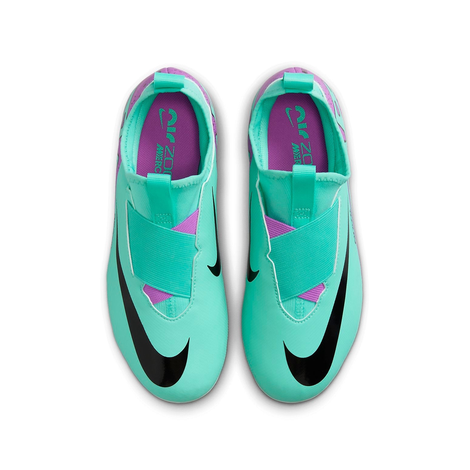 (GS) Nike Zoom Mercurial Vapor 15 Academy MG 'Hyper Turquoise Black' DJ5617-300