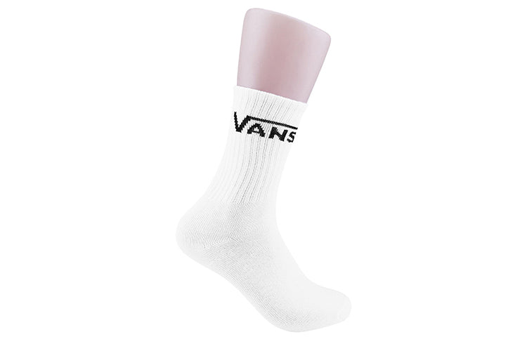 Vans AP CN Skate Crew Socks 'White Black' VN0A341NWHT