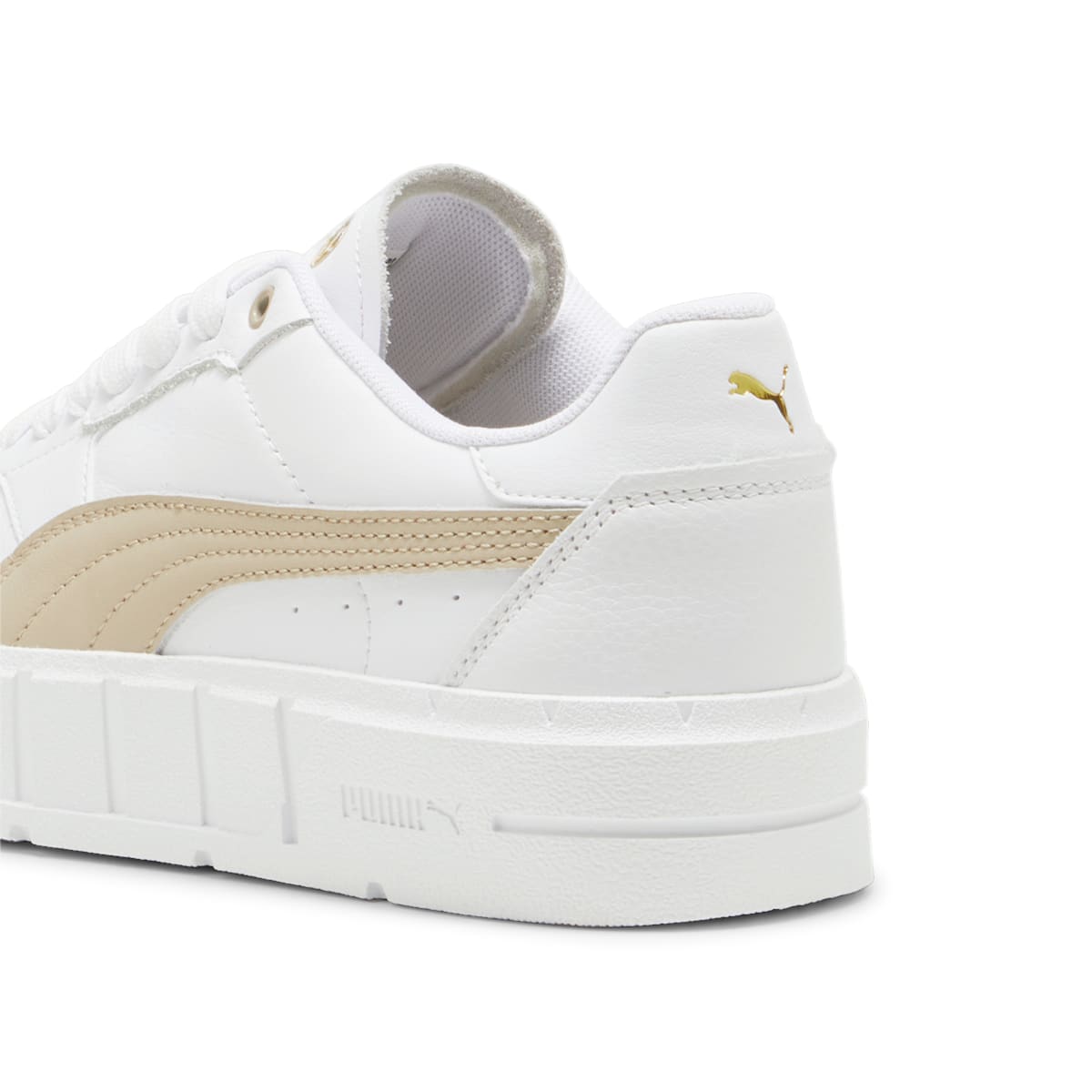 (WMNS) PUMA Cali Court Leather 'White Putty' 393802-10