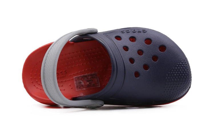 Crocs Electro 3 Outdoor Beach Sports Big Boys Blue Red Sandals 'Blue Red' 204991-4BA