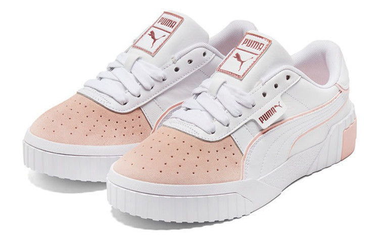 (WMNS) PUMA Wms Cali Skate shoes 'White Pink' 375008-02