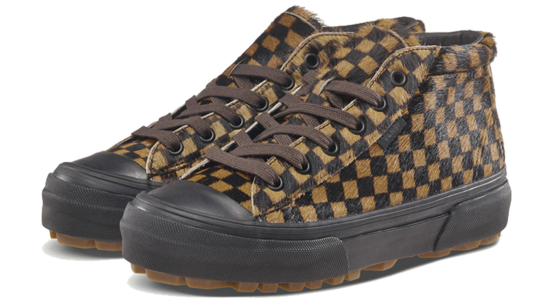 Vans Vault OG G.I LX Checkerboard Black/Yellow VN0A3ZCCUN0