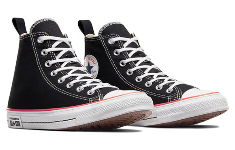Converse Chuck Taylor All Star High Crafted Stitch Shoes 'Black White' A04502C