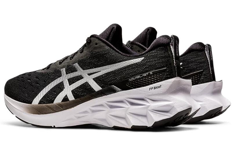 (WMNS) ASICS Novablast 2 'Black Pure Silver' 1012B049-001