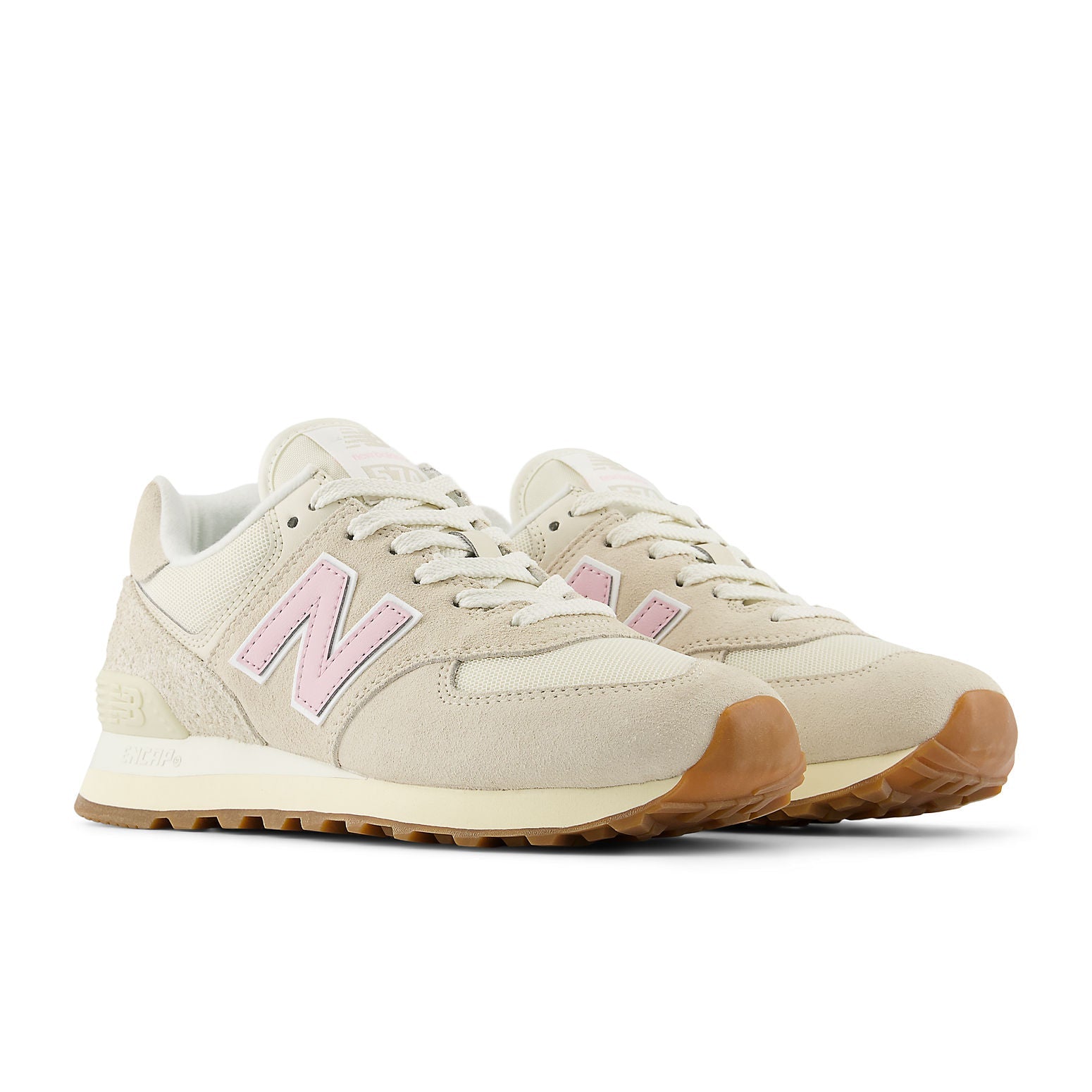 (WMNS) New Balance 574 'Linen Mid Century Pink' WL574GU2