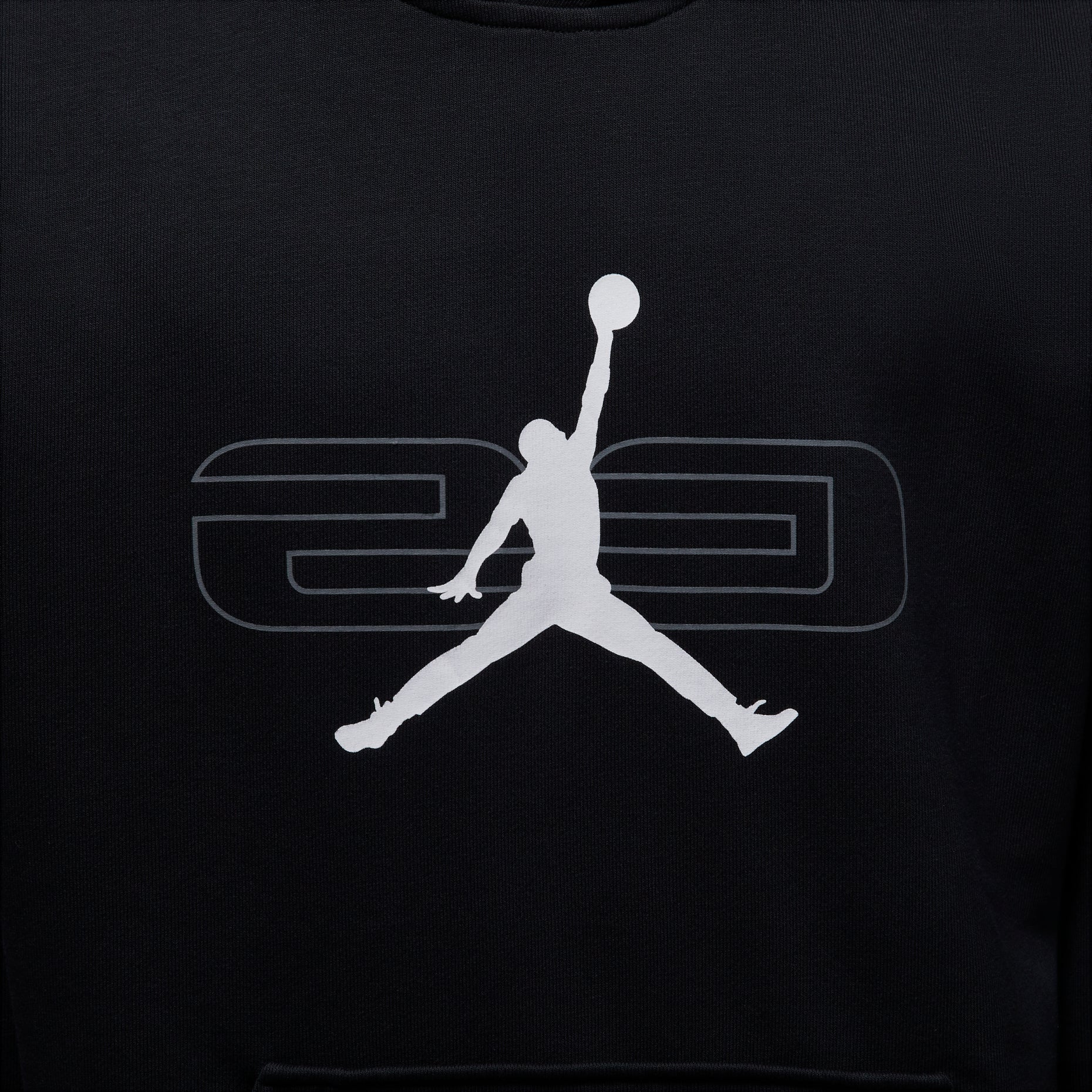 Air Jordan Sport Crossover Fleece Pullover Hoodie 'Black' HQ8695-010
