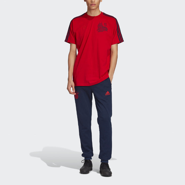 adidas Fc Bayern Bayern Munich Black Soccer/Football Sports Long Pants Navy Blue FI6231