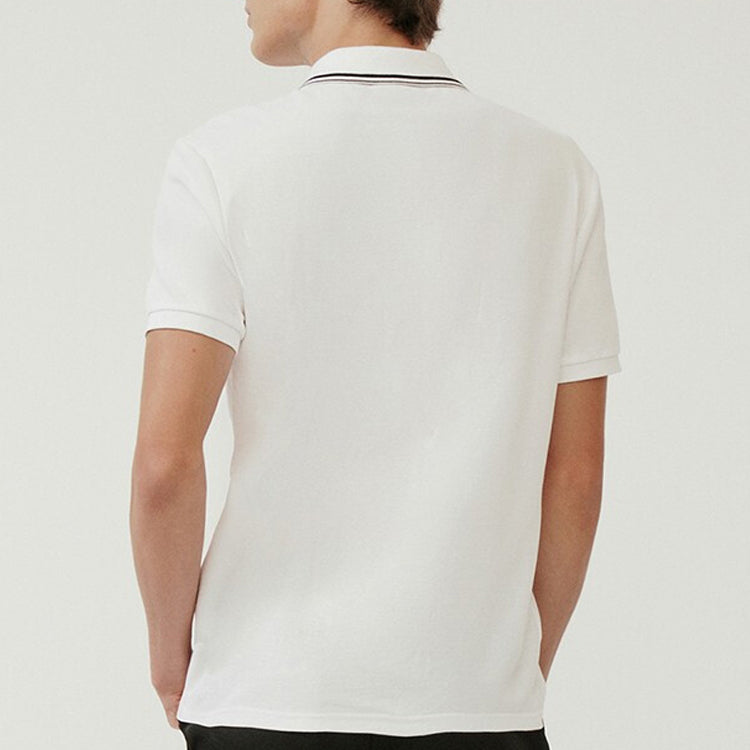 FILA Minimalistic Short Sleeve POLO White F11M018140F