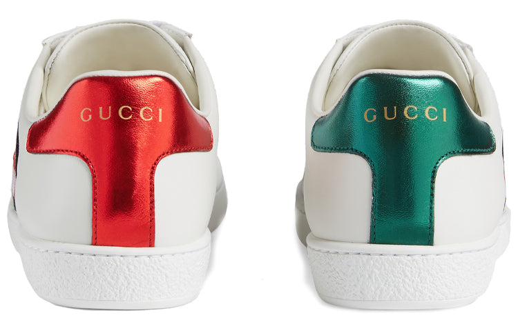 (WMNS) Gucci Ace Low 'GG Apple Patch - White' 611377-DOPE0-9064