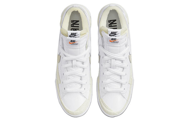 Nike x sacai Blazer Low 'White Patent' DM6443-100