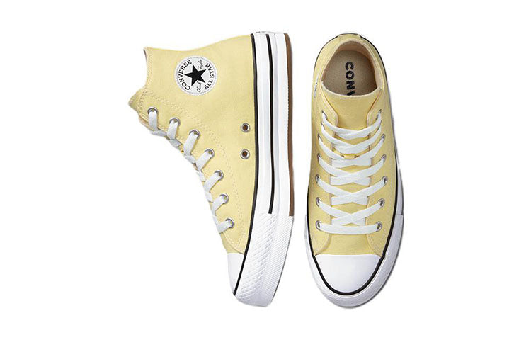 (GS) Converse Chuck Taylor All Star Eva Lift 'Yellow White' A02488C