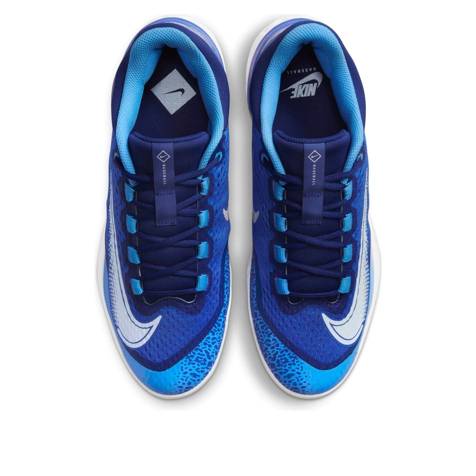 Nike Alpha Huarache Elite 4 Low 'Hyper Royal White' DJ6521-414