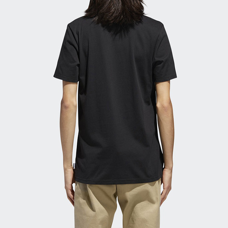 adidas originals Sports Loose Breathable Short Sleeve Black DT8107