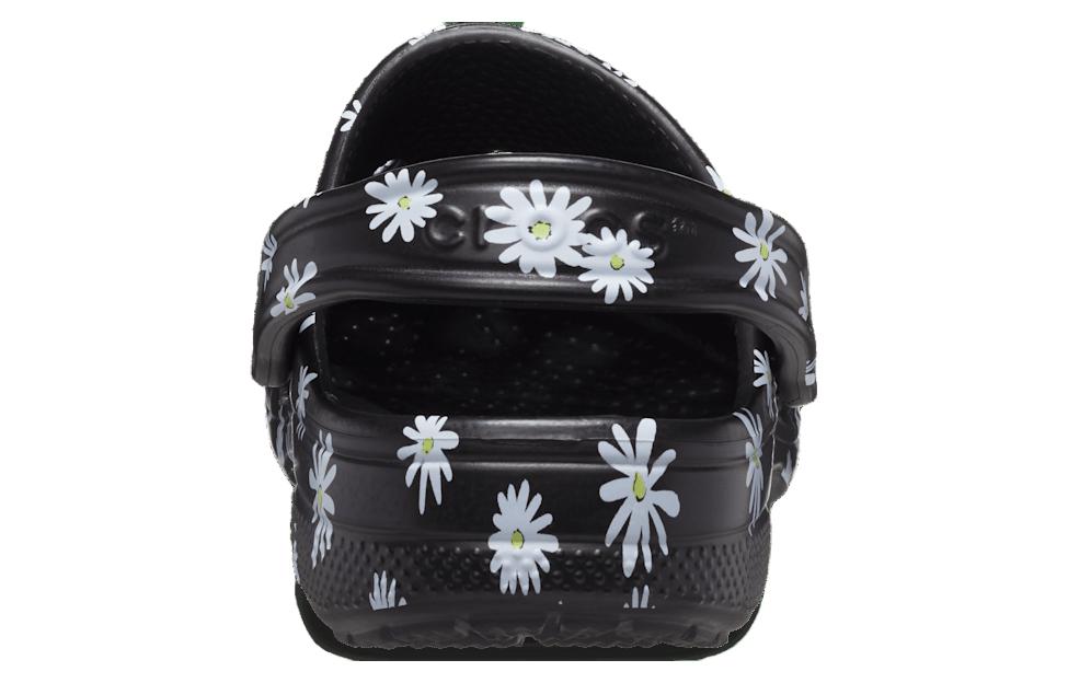 Crocs Baya Seasonal Printed Clogs 'Black Daisy' 206230-0ZI