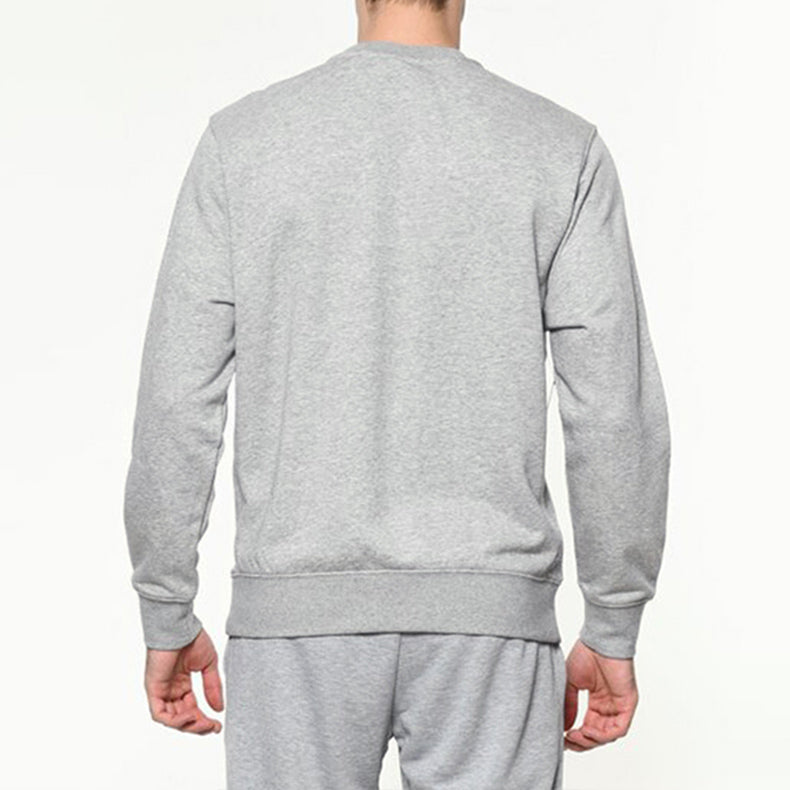 Nike Men's Sportswear Club Crw Casual Sport Round NeckLong Sleeve Shirt Men's Grey BV2666-063