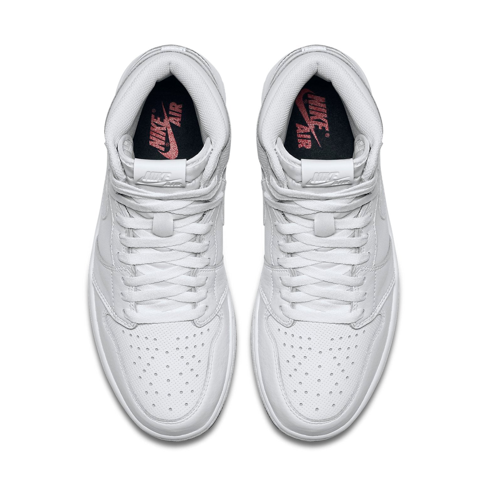 Air Jordan 1 Retro High OG 'White Perforated' 555088-100