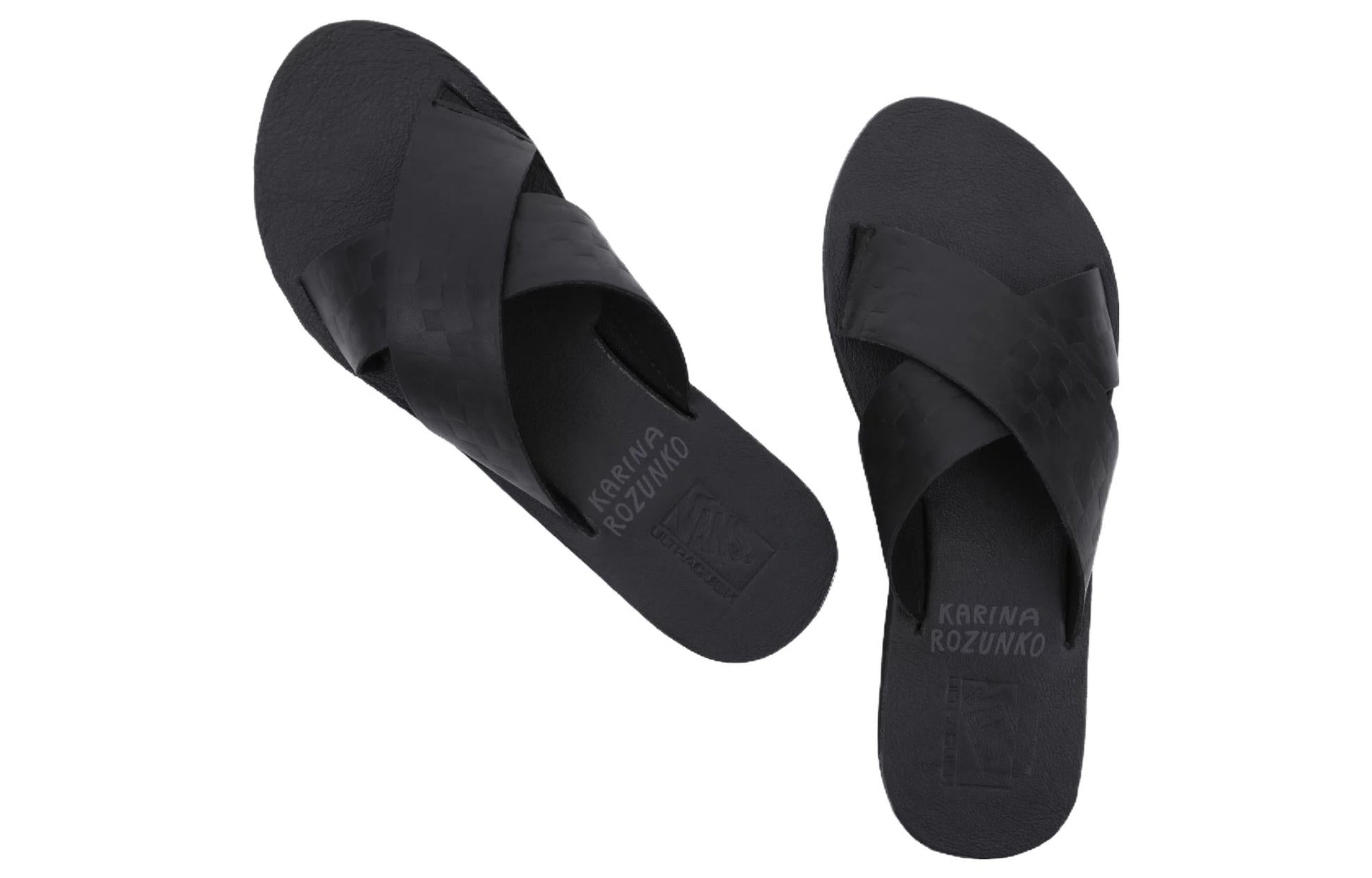 (WMNS) Vans x Karina Rozunko Cross Strap Mega Platform Sandals 'Black' VN0007QPBLK