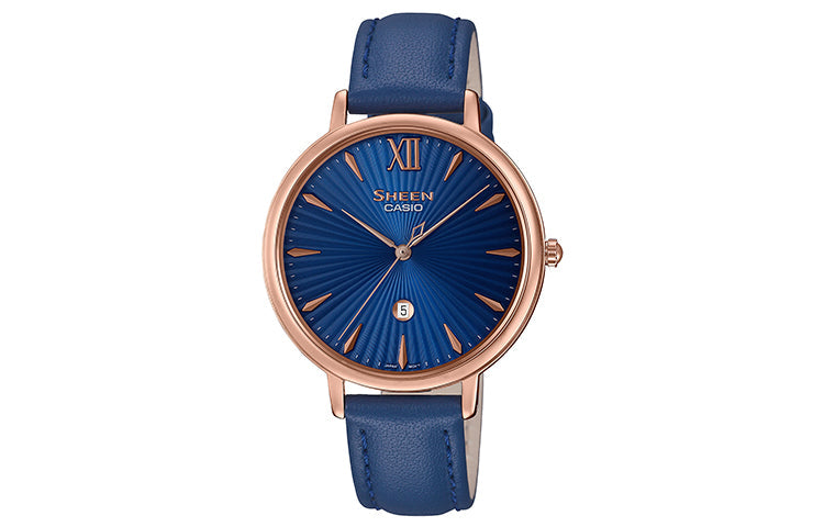 CASIO SHEEN Quartz Waterproof Blue Analog SHE-4534PGL-2AUDFS