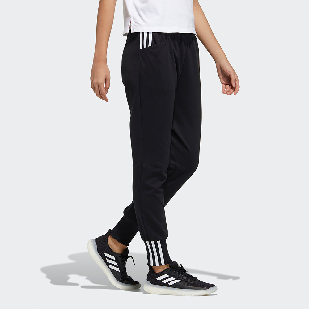 (WMNS) adidas Stripe Bundle Feet Sports Pants/Trousers/Joggers Black GP0697