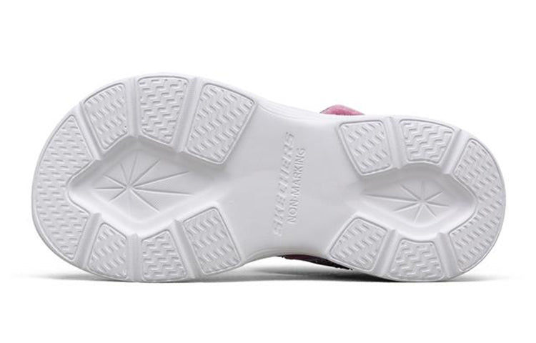 (GS) Skechers Glimmer Kicks 'Pink Silver' 302965L-LTPK