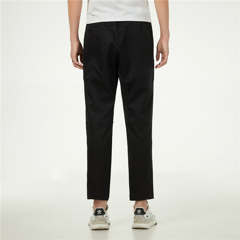 Men's adidas Athleisure Casual Sports Running Training Woven Long Pants/Trousers Black H40207