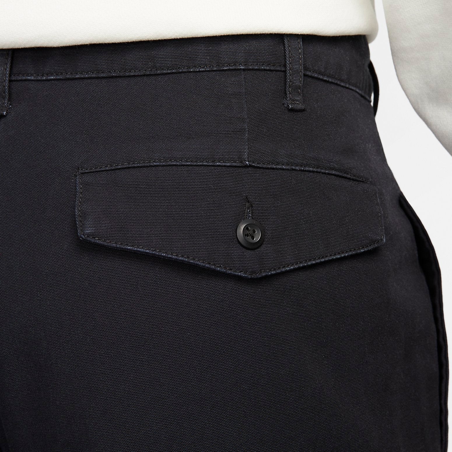 Nike Pleated Chino Shorts 'Black' DX0644-010