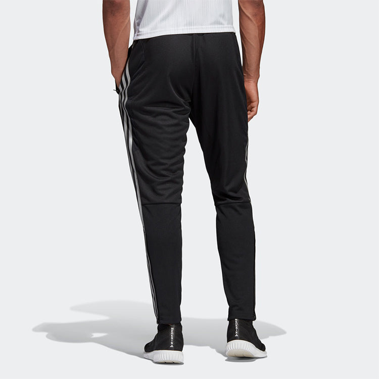 adidas Tiro19 Pnt Stripe Printing Sports Long Pants Black Gray DZ8771
