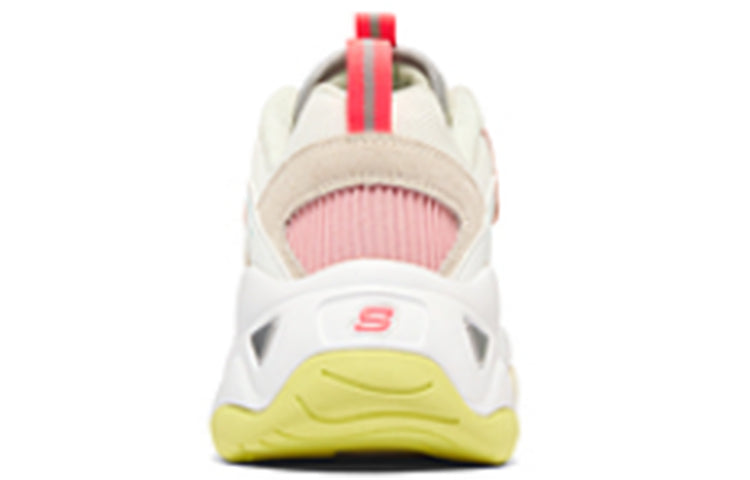 (WMNS) Skechers D'Lites 3.0 'White Yellow Pink' 896029-WMLT