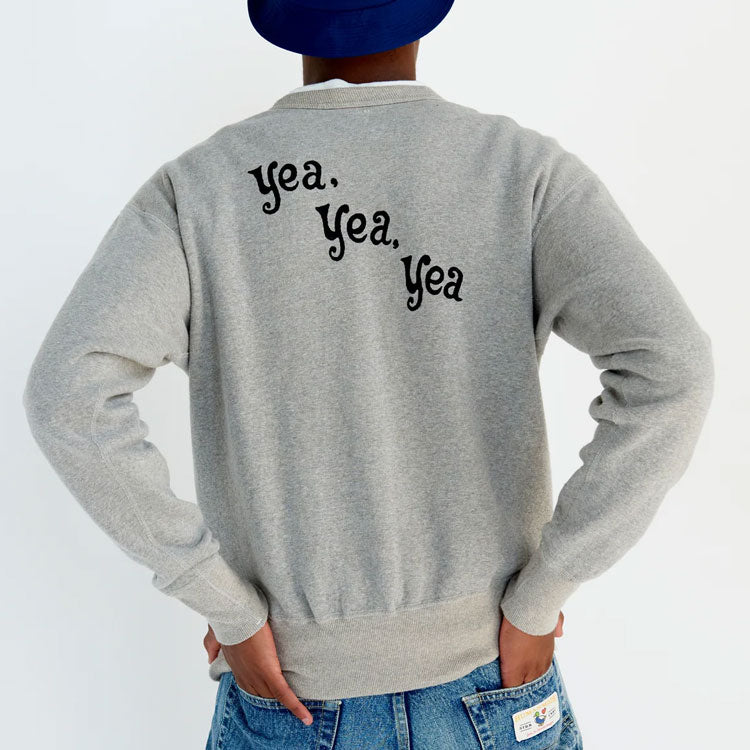 HUMAN MADE Beatles Tsuriami Sweatshirt 'Grey' HM26CS023