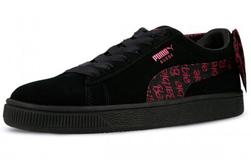 (WMNS) PUMA Barbie x Suede Classic 'Black' 366337-01