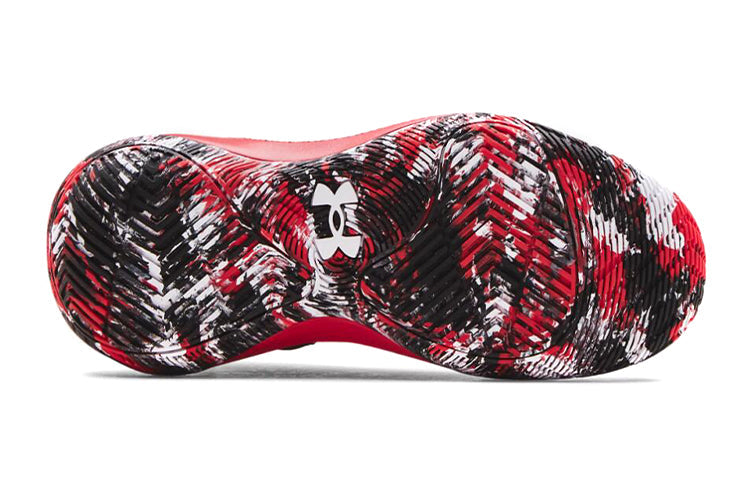 (GS) Under Armour Jet '21 'Red Black Camo' 3024794-600