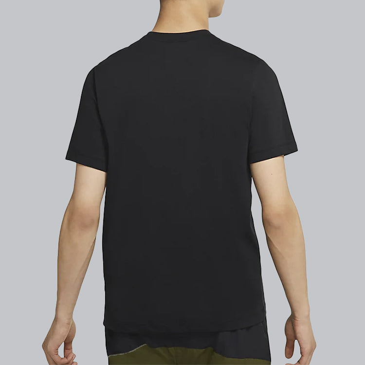 Nike Air Casual Sports Breathable Round Neck Short Sleeve Black CT6533-010