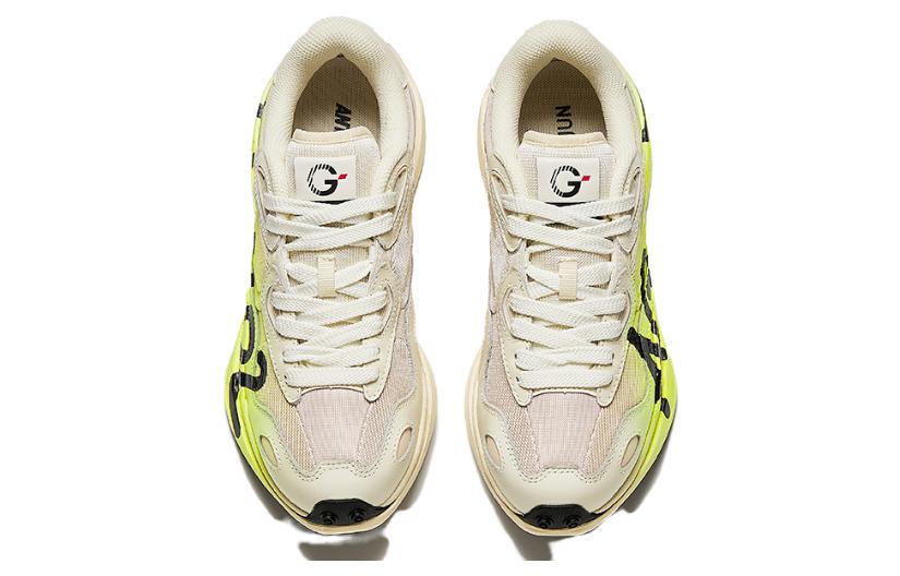 (WMNS) ANTA Champion 'White Yellow Black' 122345580A-2