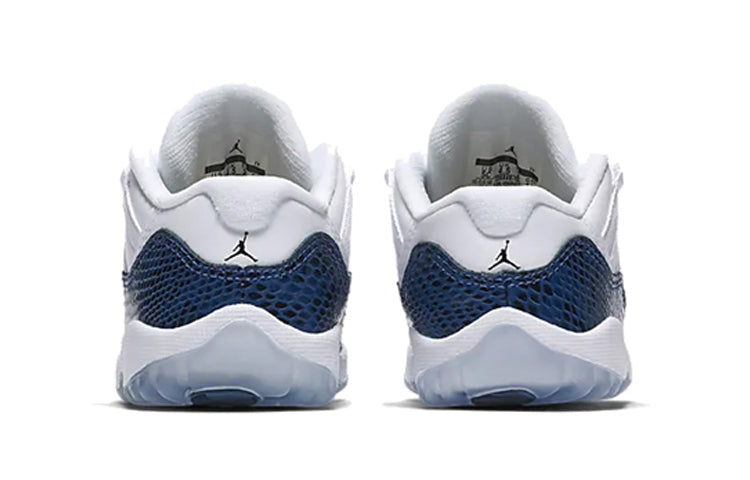 (TD) Air Jordan 11 Retro Low 'Navy Snakeskin' 2019 CD6849-102