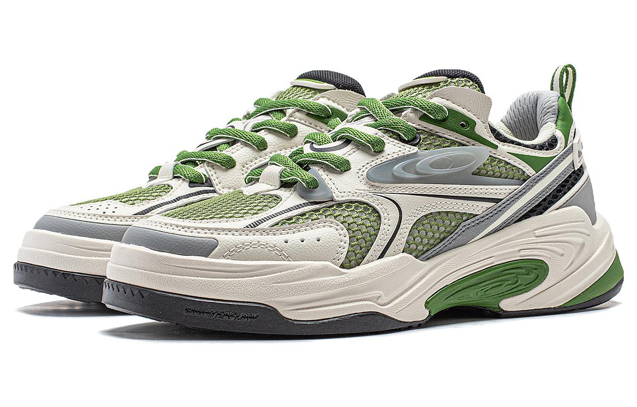 (WMNS) Li-Ning Shining Star 2 'White Grey Green' AGLT172-4