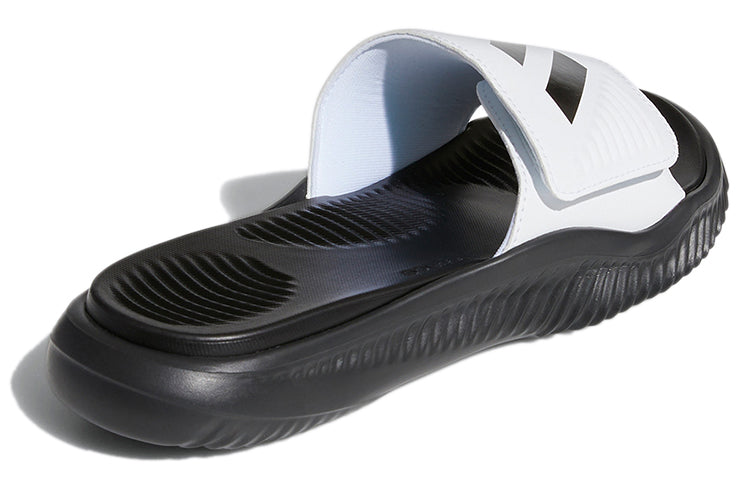 adidas Alphabounce Slide 'White Black' FZ0388