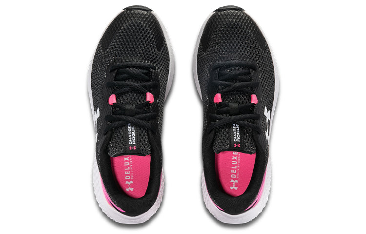 (WMNS) Under Armour Charged Rogue 3 'Black' 3024888-004