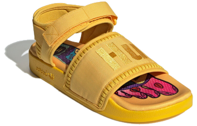 adidas x Pharrell Adilette 2.0 Sandal 'Bold Gold' EG7825
