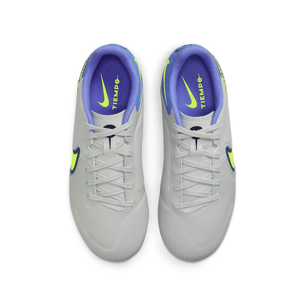(GS) Nike Tiempo Legend 9 Academy HG Hard Ground 'Gray Yellow' DB0445-075