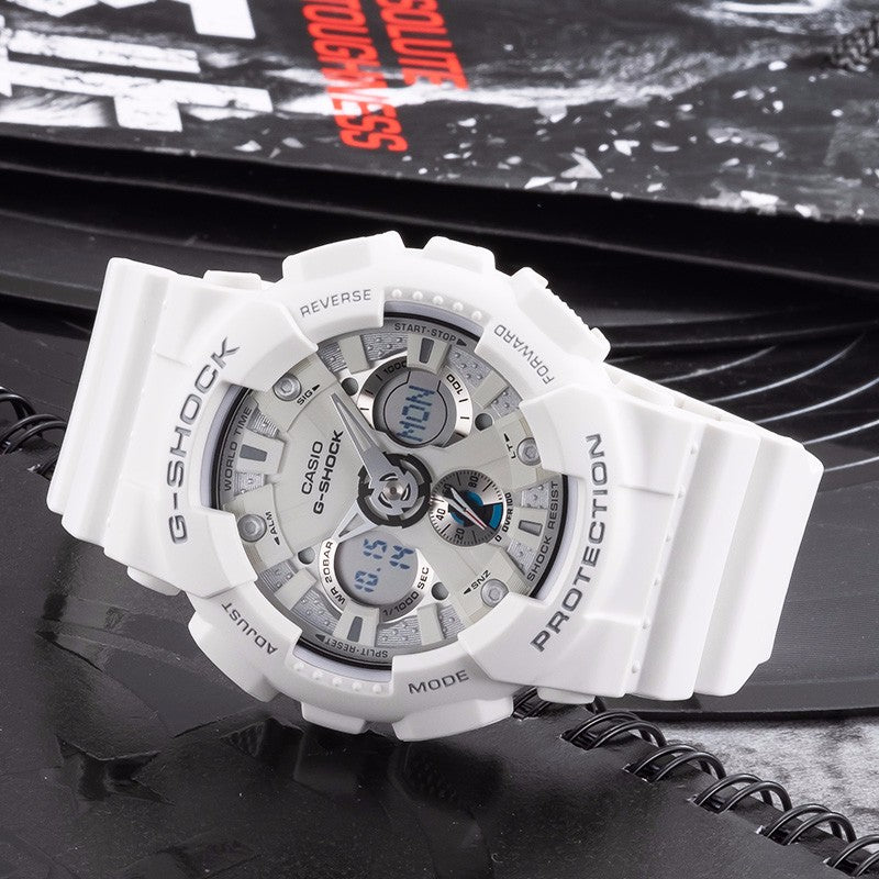 CASIO G-Shock Analog-Digital 'White' GA-120A-7APR