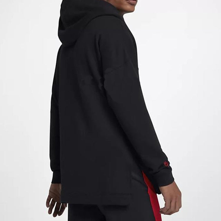 Air Jordan Logo Hoodie 'Black Red' AJ0431-010