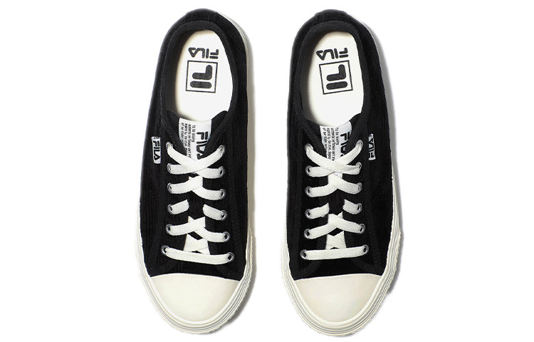 FILA Low-Top Canvas Sneakers 'Black' 1XM01681D_001