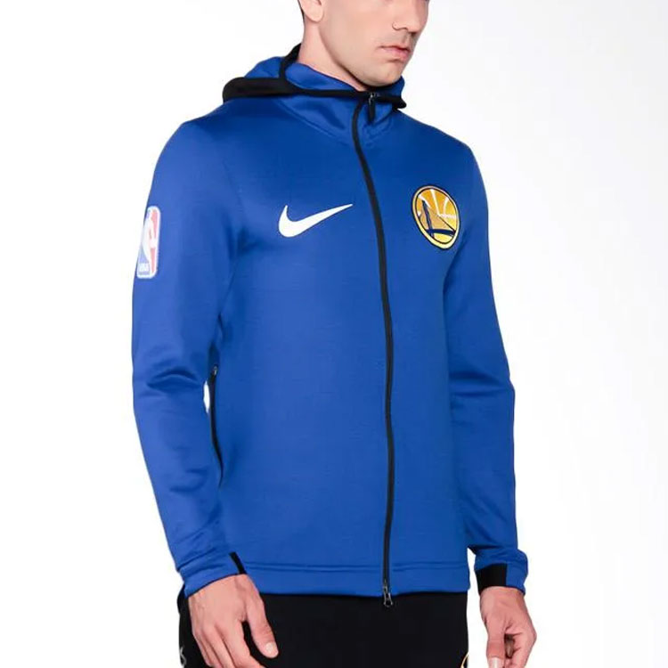 Nike THERMA FLEX SHOWTIME NBA Warrior Jacket Player Edition Blue 899841-495