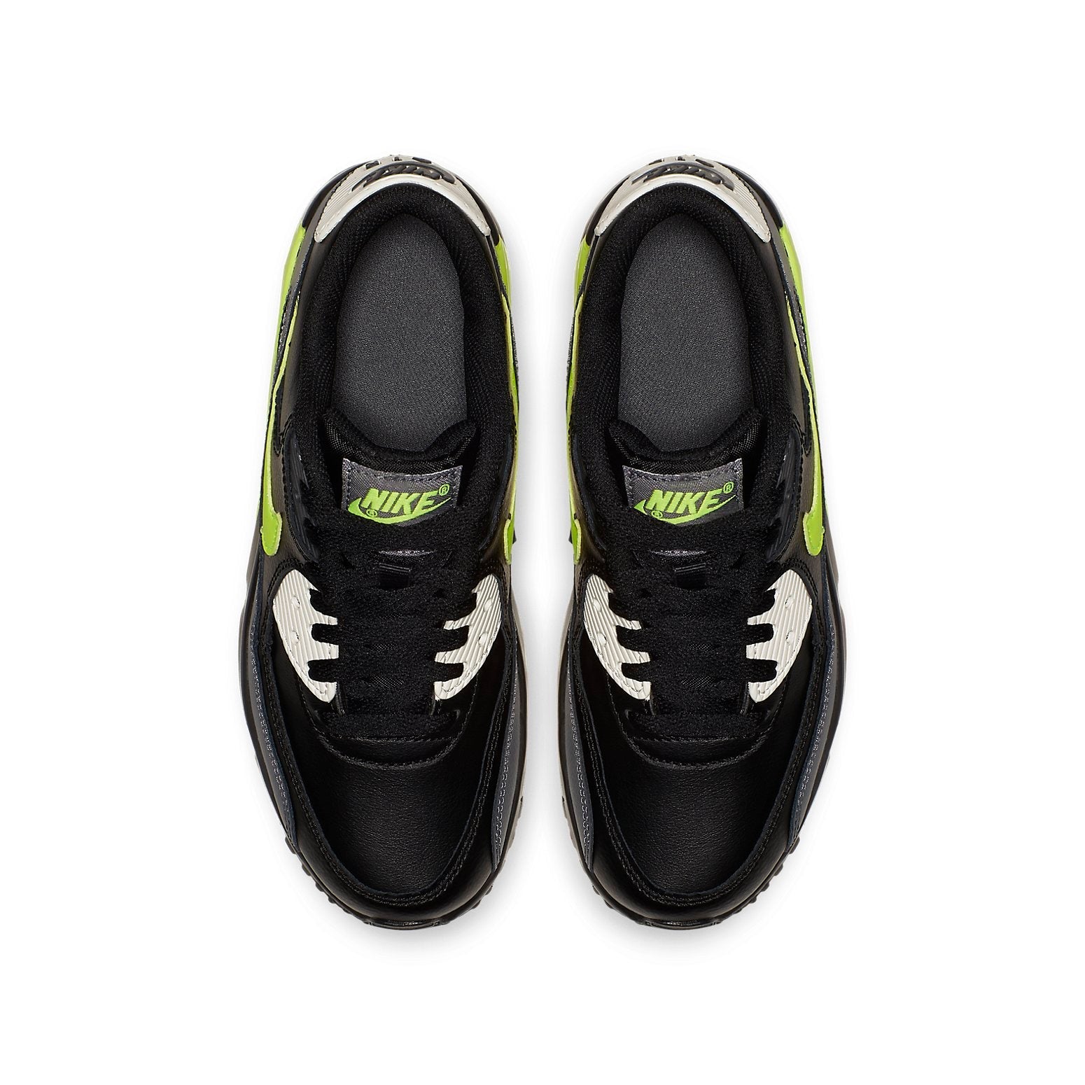 (GS) Nike Air Max 90 LTR 'Dark Grey Volt' 833412-023