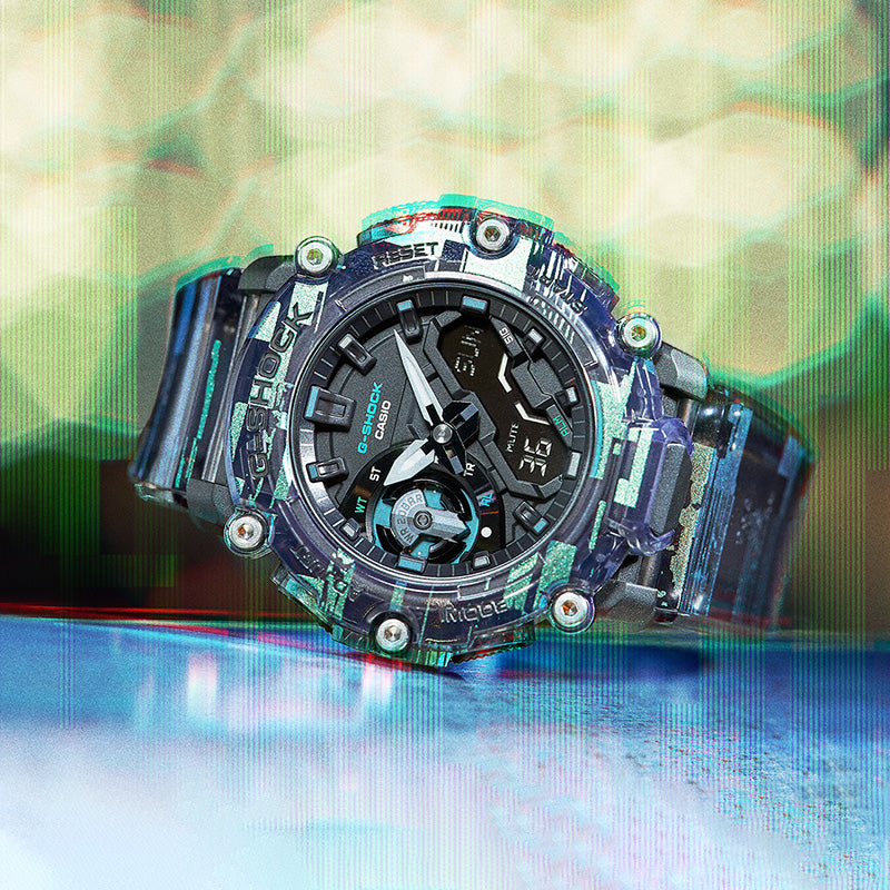 CASIO G-Shock Analog-Digital 'Translucent Black' GA-2200NN-1APR