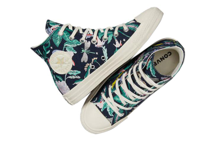 (WMNS) Converse Chuck Taylor All Star Enchanted Garden High Top 'Obsidian' A07109C