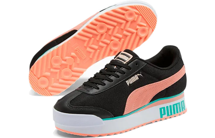 (WMNS) PUMA Roma Amor 'Black Peach' 371867-01