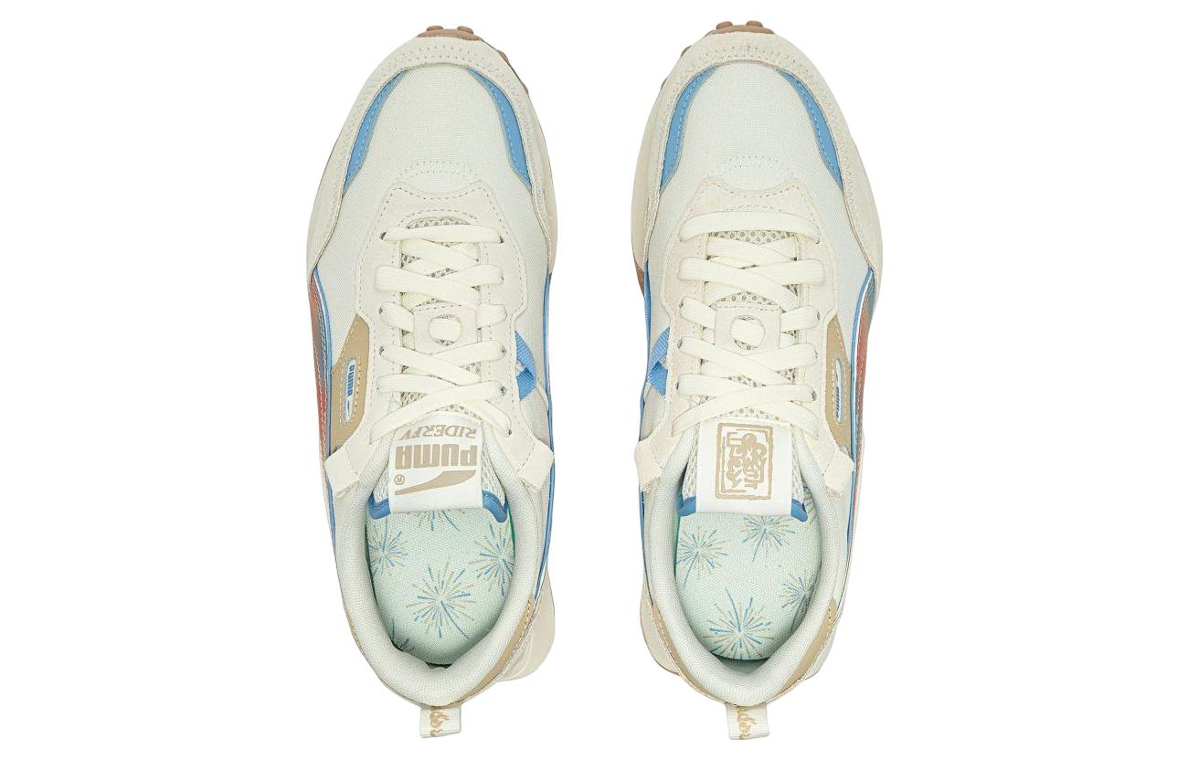 PUMA Rider FV Gradient Flames 'Beige White Orange' 394973-01