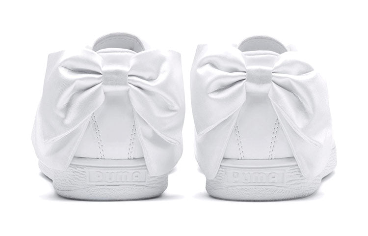 (WMNS) PUMA Basket Bow 'White' 368118-02